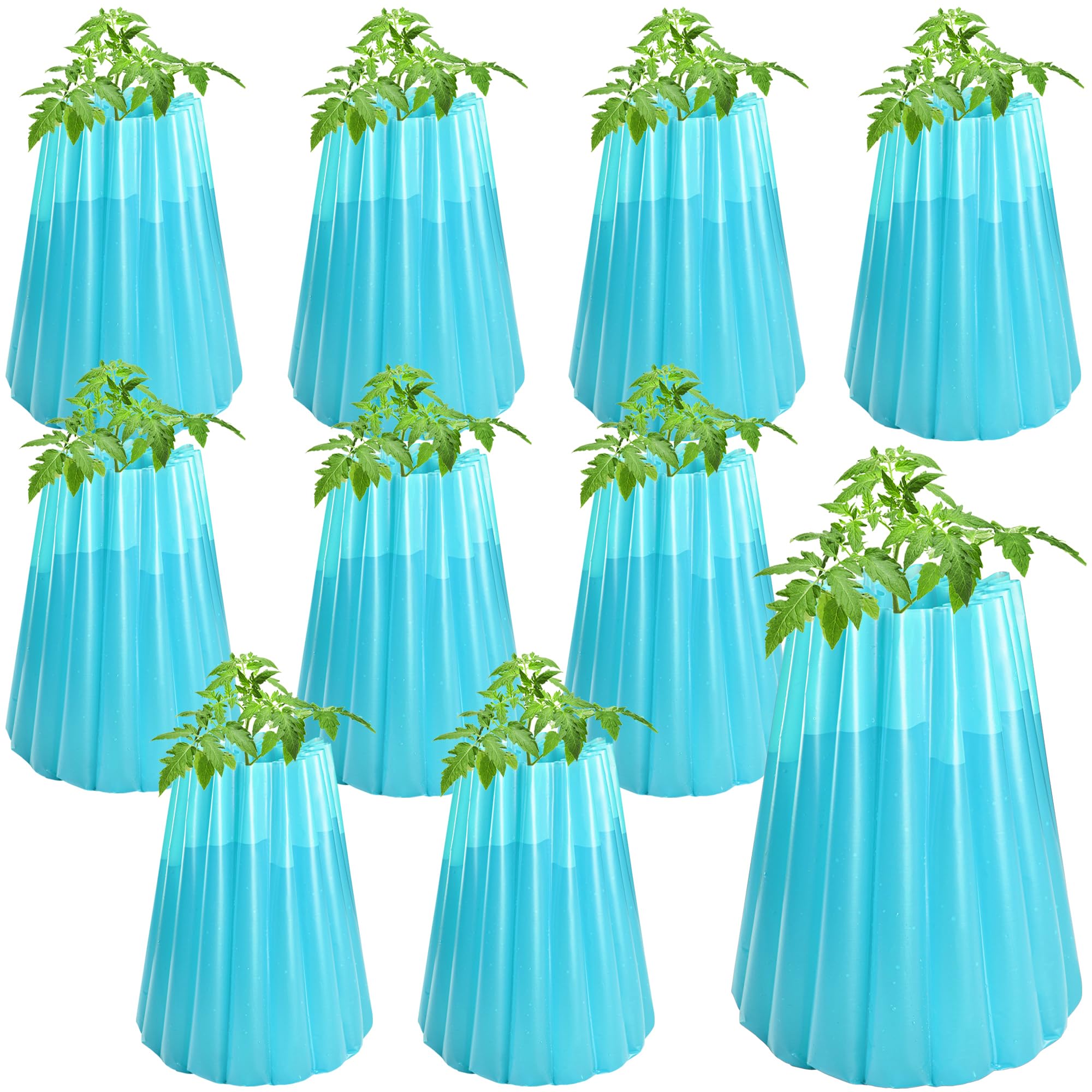 Amazon.com : Adnee 10 Pack Water Filled Plant Protectors-19 x 17